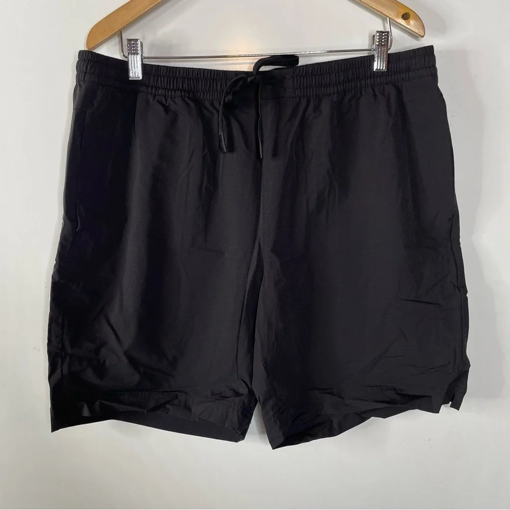 Cuts Men’s Drawstring‎ Waist Black Shorts Size Xxlarge